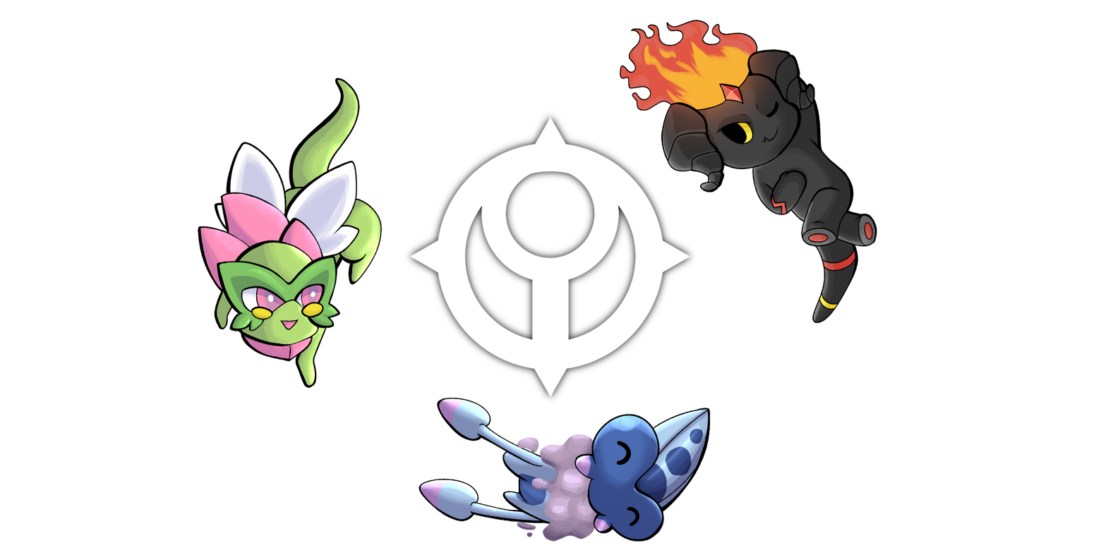 Pokemon Harmony starters