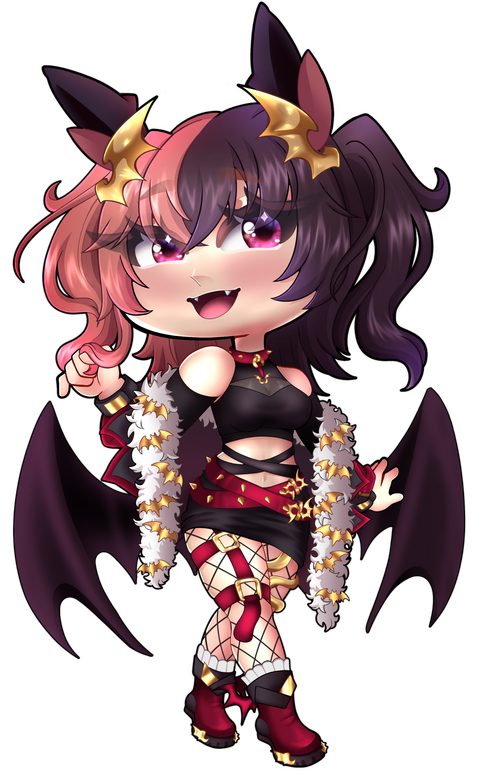 Chibi Fanart Vtuber Hex_Juice