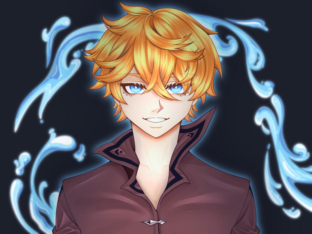 Genshin Childe Fanart